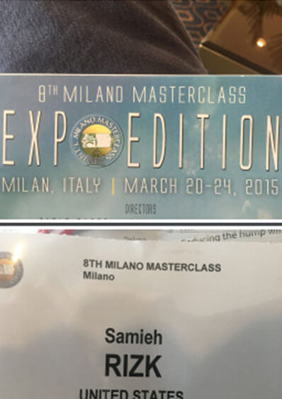 Master Rhinoplasty section at the 8th Milano Masterclass