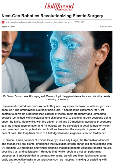 How Soon Before a Robot Performs Your Facelift?